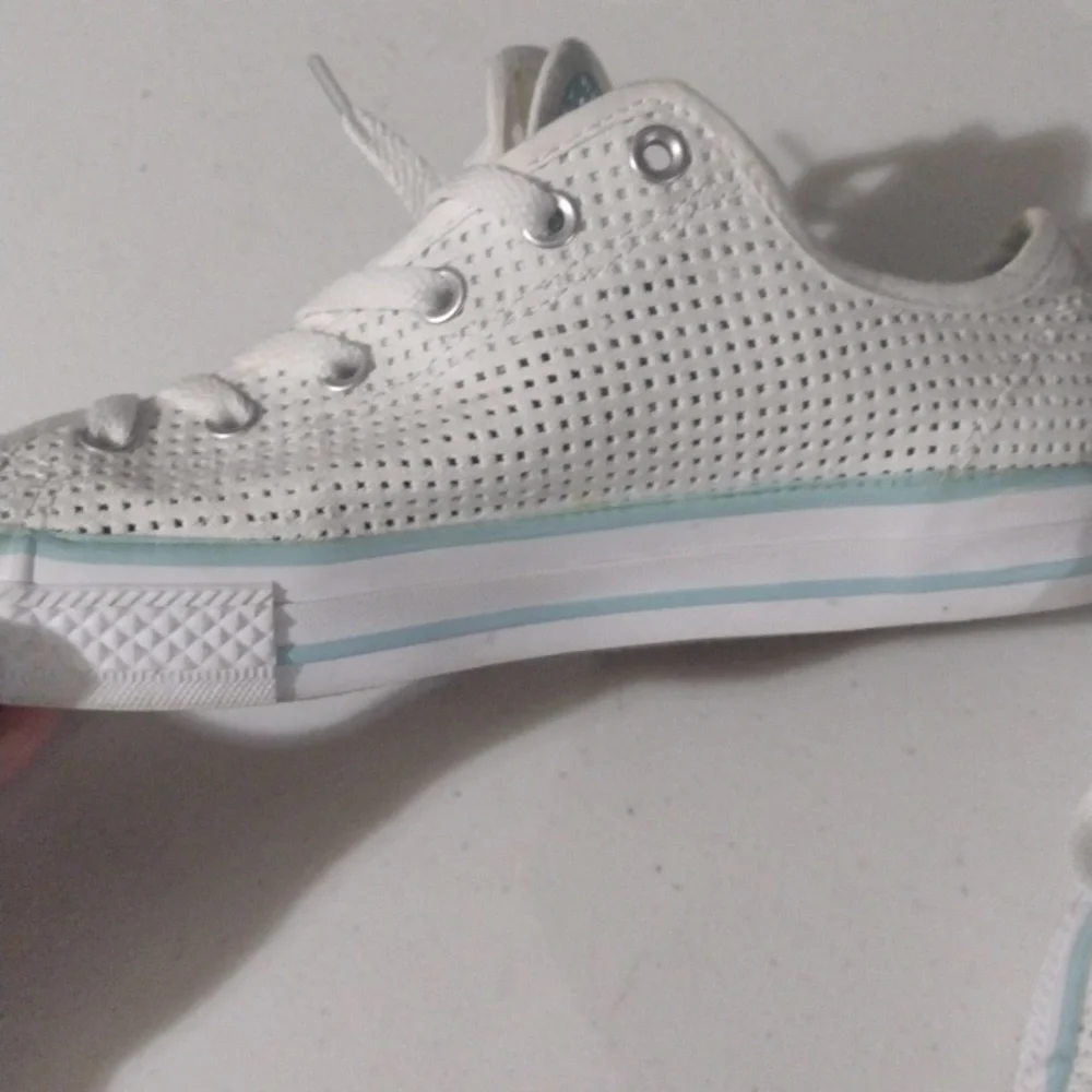 Youth Converse Perforated Sneakers size 6